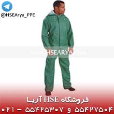 تصویر لباس کار دو تکه ضد اسید و مواد شیمیایی Promax