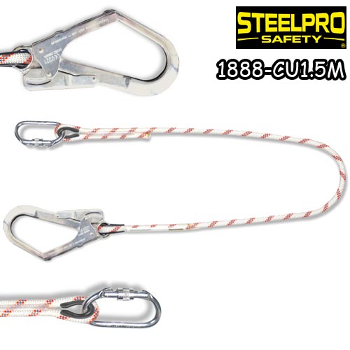 لنیارد تک بازو طنابی با قلاب Steelpro Safety مدل CU یک و نیم