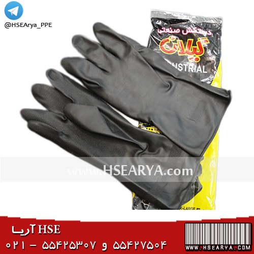 دستکش لاستیکی گیلان - معمولي