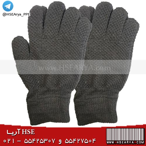 دستکش بافتنی زمستانی - جنس عالی