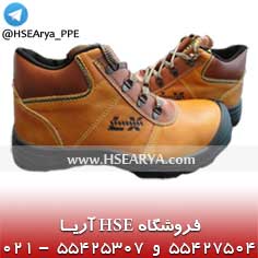 تصویر پوتین ایمنی پنجه فولادی (ساق بلند) 3MAX - LX آجری