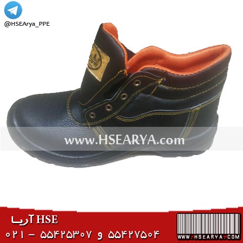 پوتین ایمنی پنجه فولادی (ساق بلند) ایمن ترک