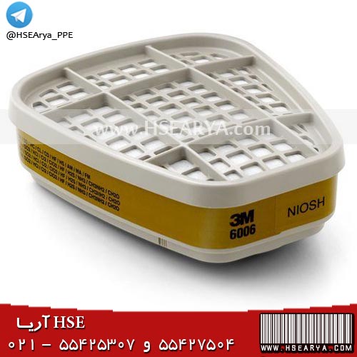فیلتر ماسک - 3M - 6006
